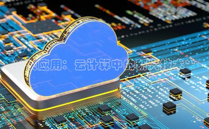 EON4雷柏科技**快应用：云计算中的新兴技术**