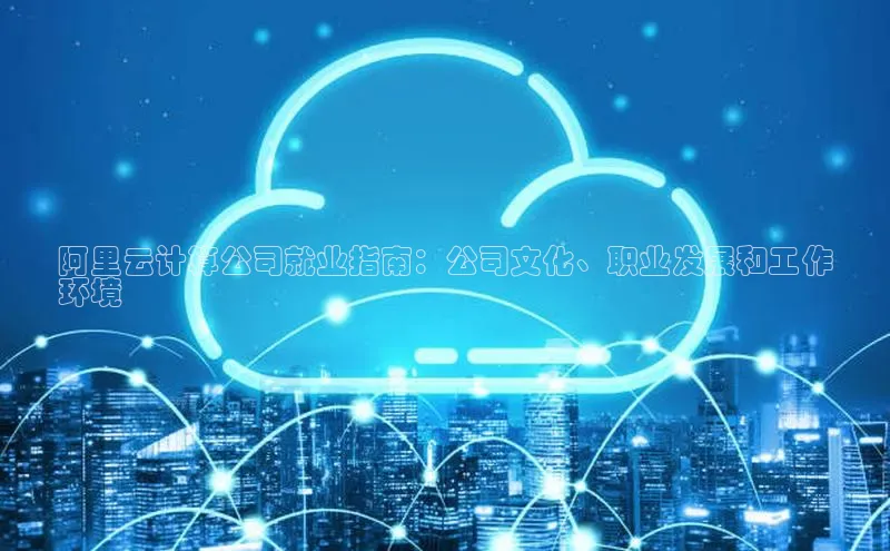 EON4代理百度取证阿里云计算公司就业指南：公司文化、职业发展和工作
环境